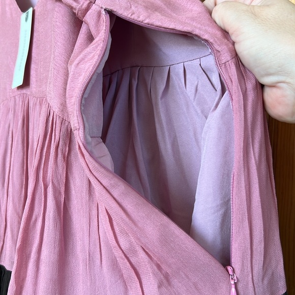 Anthropologie maxi dress Nirmooha  NWT Pink Blue And Chocolate. Really lovely - Picture 14 of 16